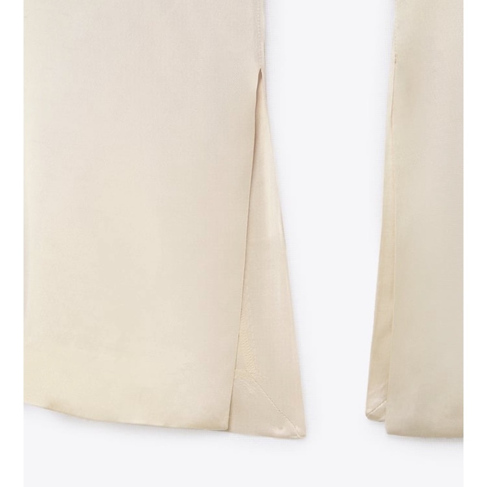 Zara Satin Pants - Picture 6 of 8